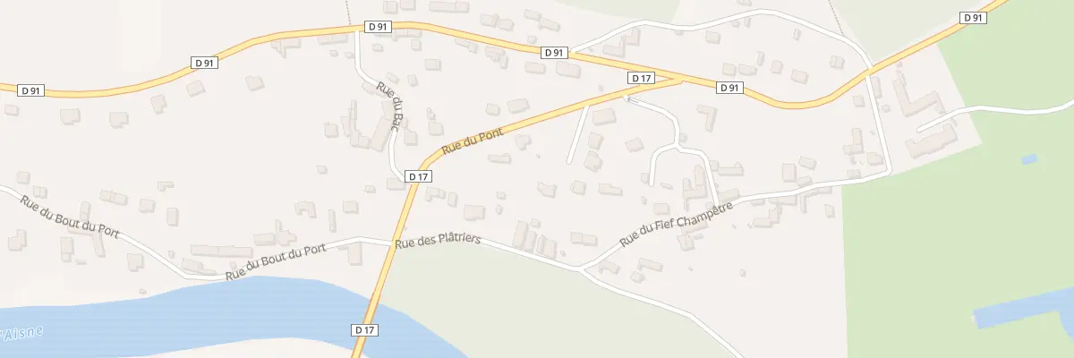 Plan du 2 Sen du Port à Fontenoy