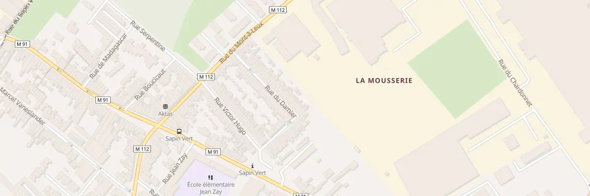 Plan du 52 Rue du Damier à Wattrelos