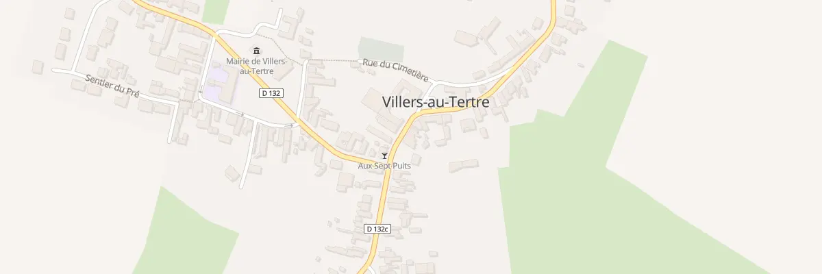 Plan du 8 Rue de Monchecourt à Villers-au-Tertre