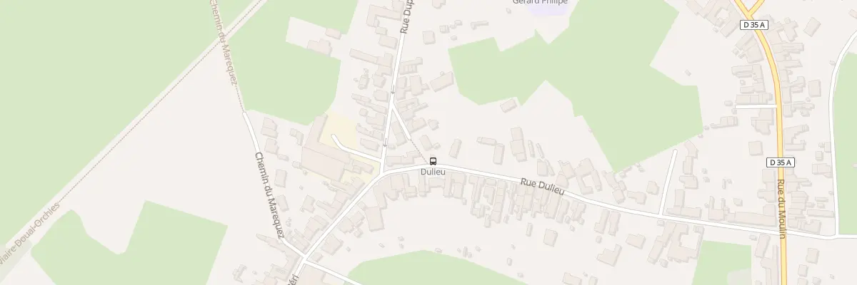 Plan du 3 Rue Dulieu à Flines-lez-Raches