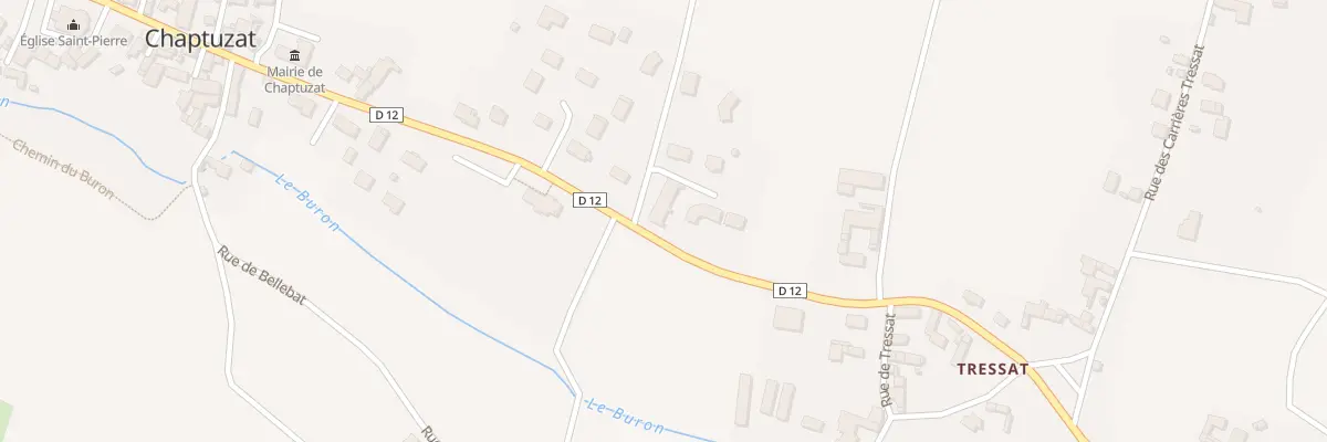 Plan du 5 Che de la Contamine à Chaptuzat