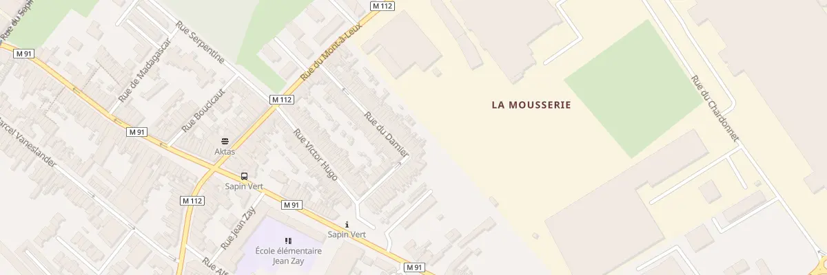 Plan du 46 Rue du Damier à Wattrelos