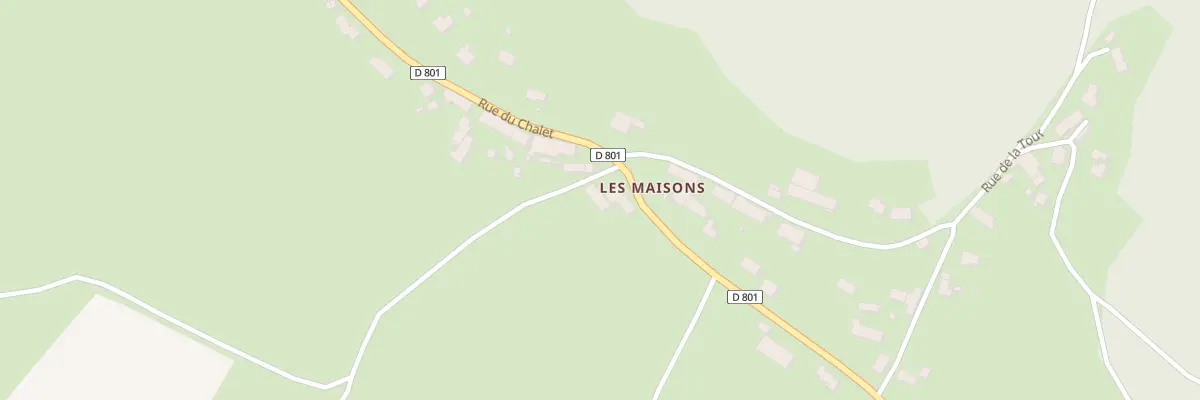 Plan du 7 Rue du Chalet à Vabres