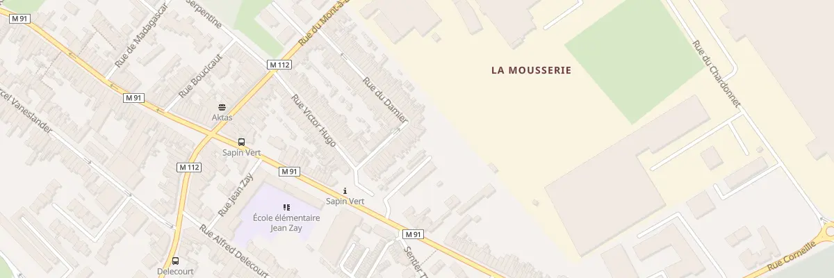 Plan du 34 Rue du Damier à Wattrelos