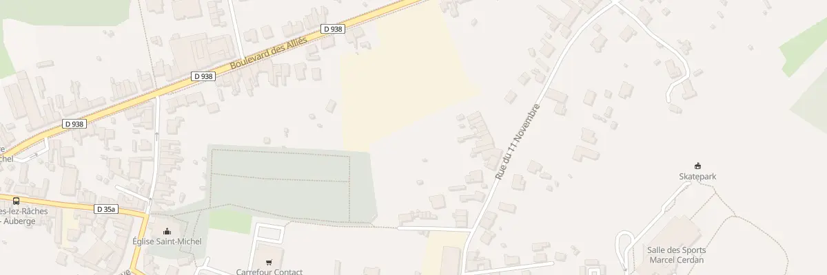 Plan du 45 Rue du Onze Novembre à Flines-lez-Raches