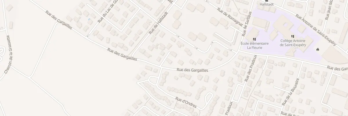Plan du 18B Rue des Gargailles à Lempdes