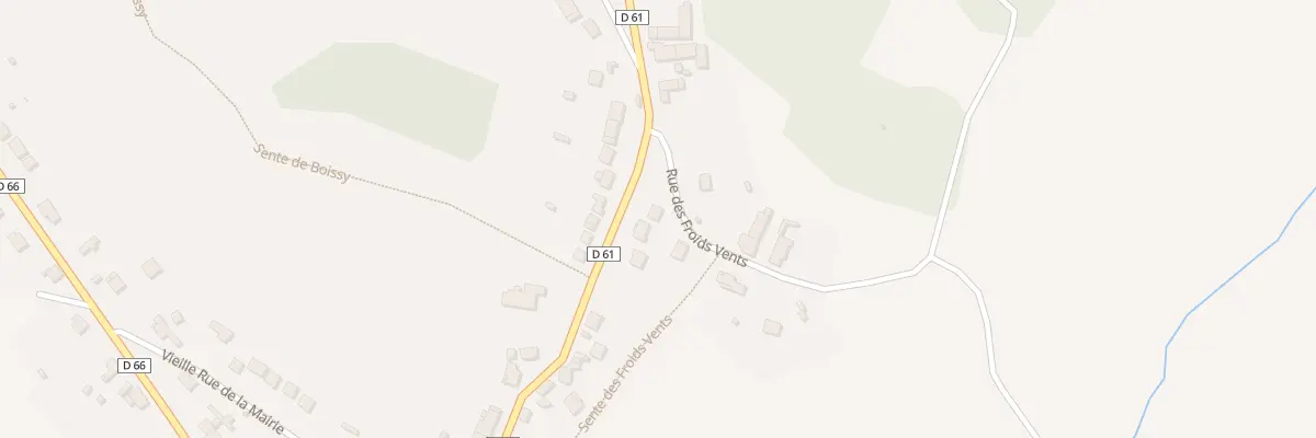 Plan du 81 Rue de la Mairie à Chauffry