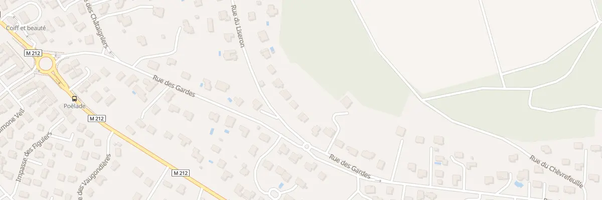 Plan du 2 Rue du Liseron à Cournon-d’Auvergne
