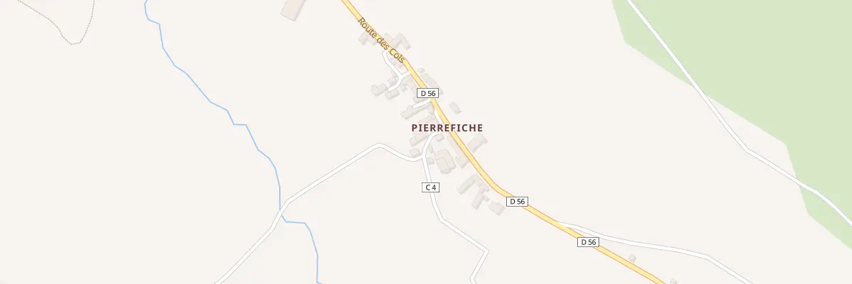 Plan du 5050A Pierrefiche aux Salces