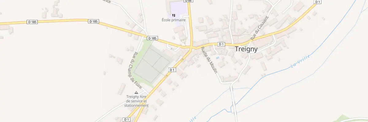Plan du 5 Rue des Marronniers à Treigny-Perreuse-Sainte-Colombe