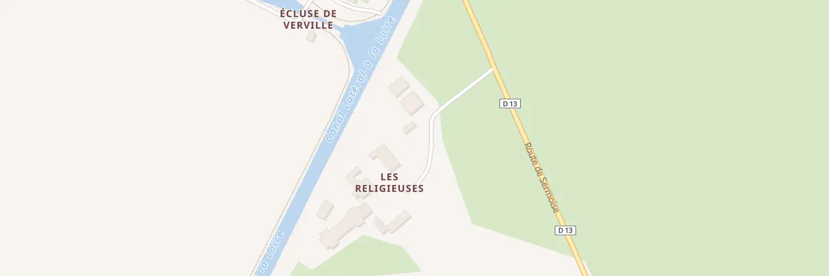 Plan du 9065 Rue des Religieuses à Sermoise-sur-Loire