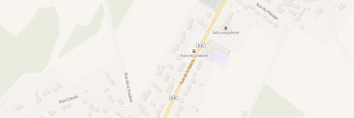 Plan du 9 Pl de la Mairie à Chauffry
