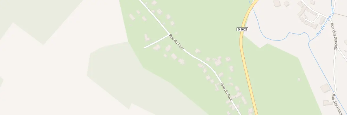 Plan du 19 Rue du Parc à Montreuil-aux-Lions