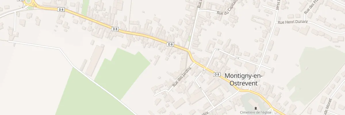 Plan du 29 Rue Delcambre à Montigny-en-Ostrevent