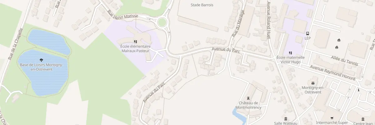 Plan du 241 Av du Parc à Montigny-en-Ostrevent
