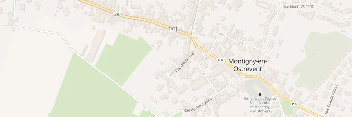 Plan du 58 Rue des Jardins à Montigny-en-Ostrevent