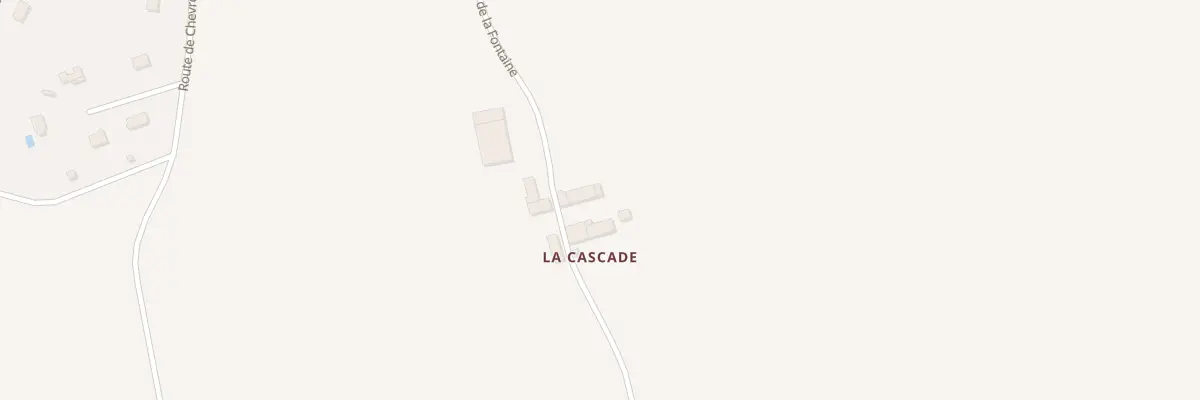 Plan du 72 La Cascade à Cudot