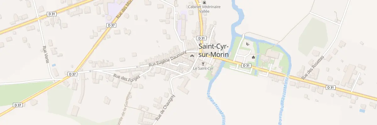 Plan du 4 Rue de Chavigny à Saint-Cyr-sur-Morin
