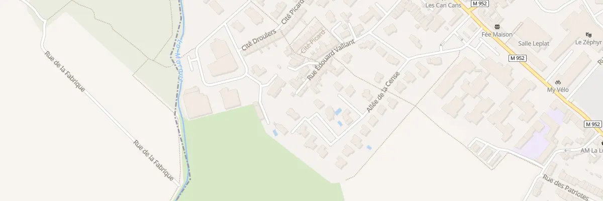 Plan du 65 Rue Edouard Vaillant à Hem