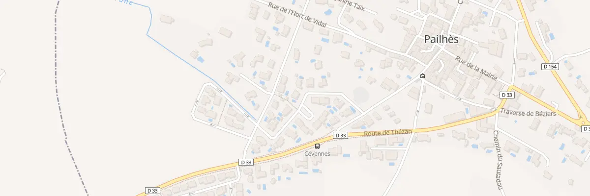 Plan du 5175 Pte des Cévennes à Pailhès