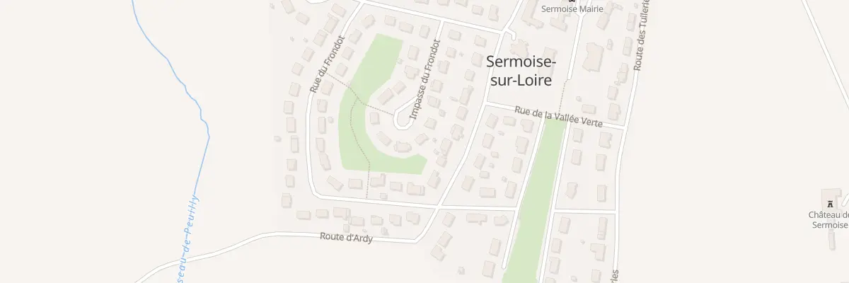 Plan du 11 Imp du Frondot à Sermoise-sur-Loire