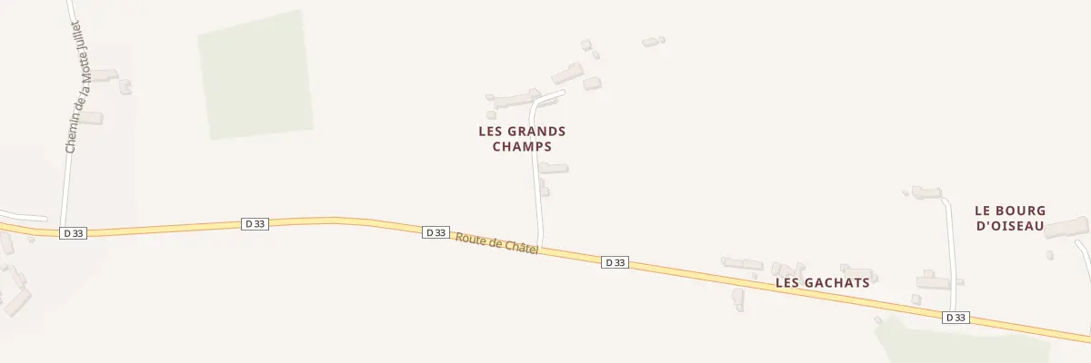 Plan du 5184 Les Grands Champs à Treban