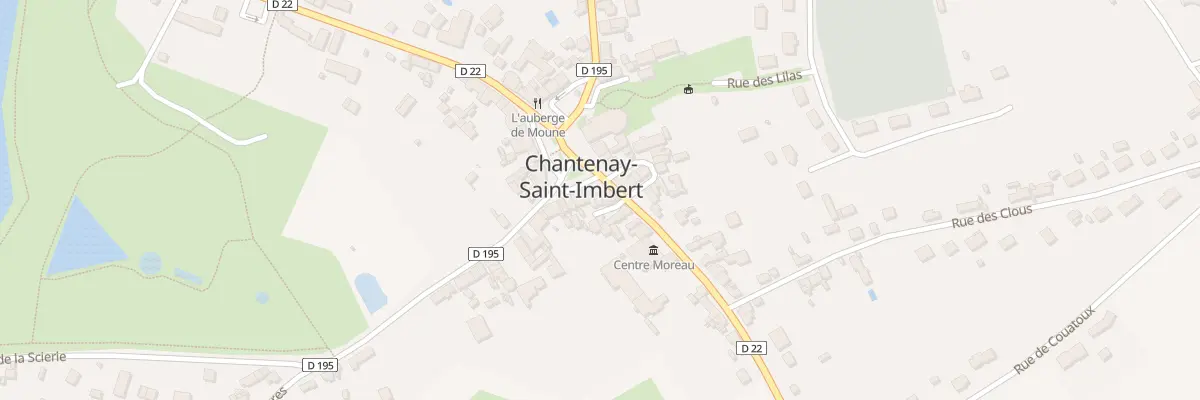Plan du 25 Pl de l’Eglise à Chantenay-Saint-Imbert