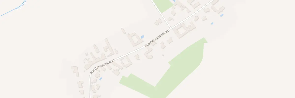 Plan du 450 Rue Deregnaucourt à Auchy-lez-Orchies