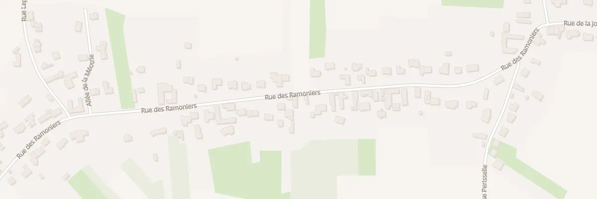 Plan du 408 Rue des Ramoniers à Coutiches