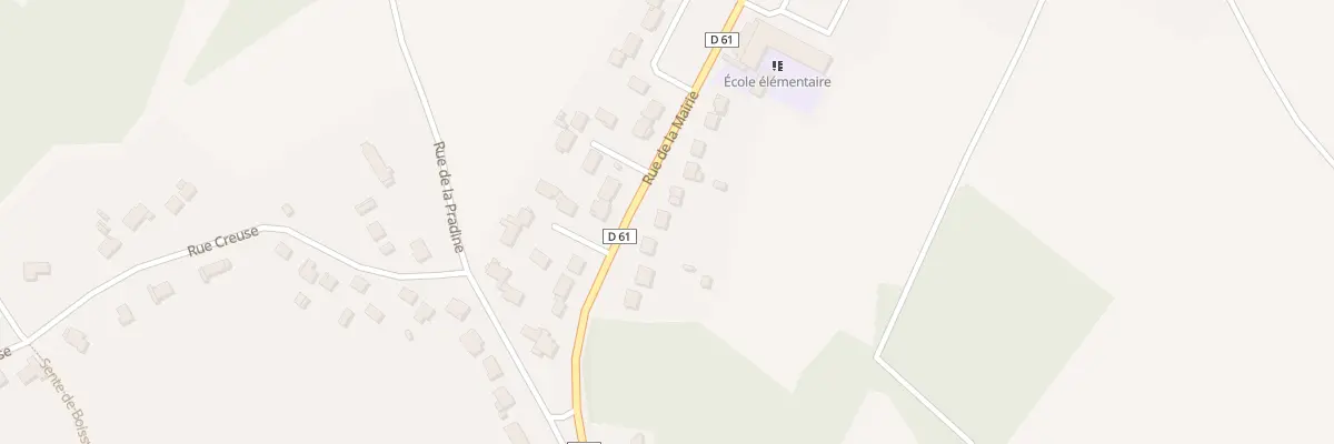 Plan du 59 Rue de la Mairie à Chauffry