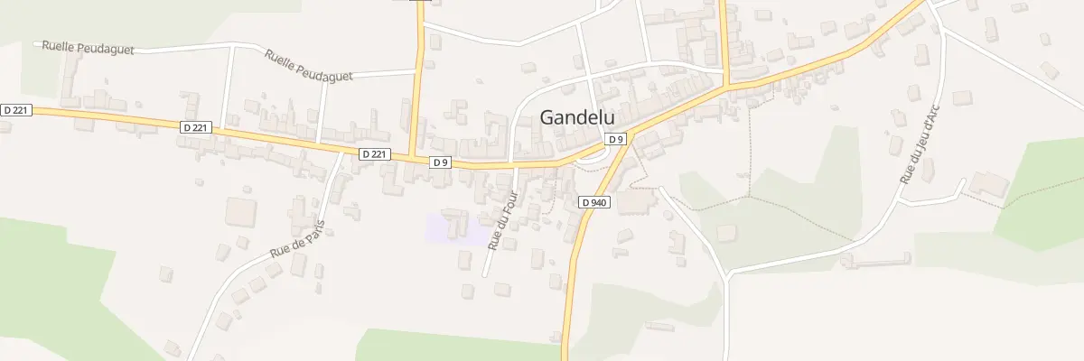 Plan du 19 Gr Grande Rue à Gandelu