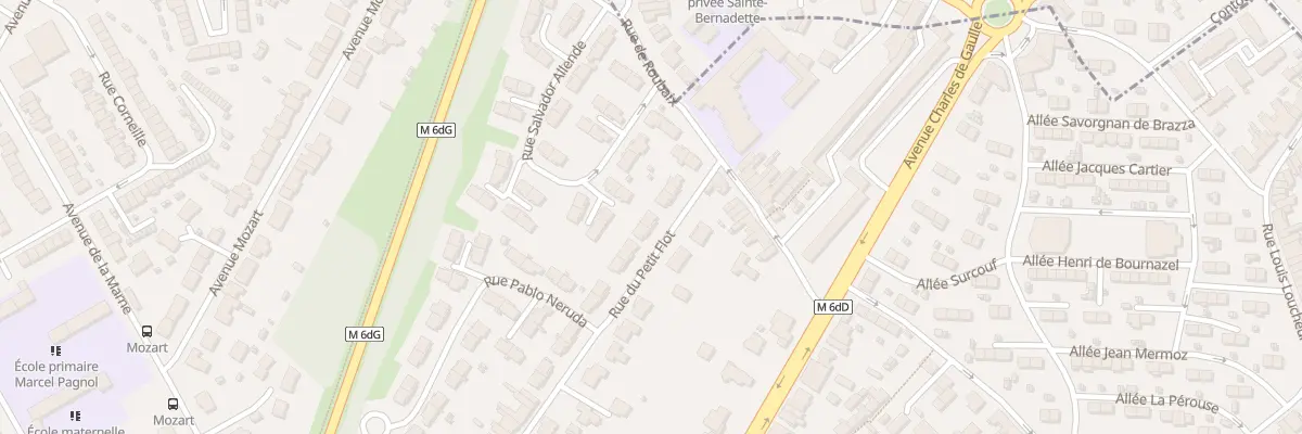 Plan du 4 Rue du Petit Flot à Hem
