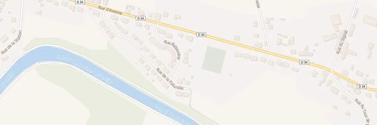 Plan du 5 Rue Bellavoine à Saint-Simon