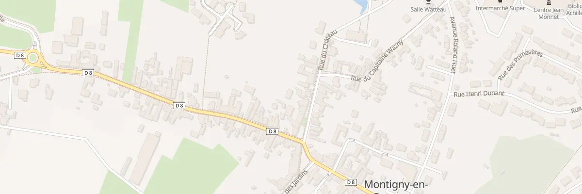 Plan du 57 Rue du Chateau à Montigny-en-Ostrevent