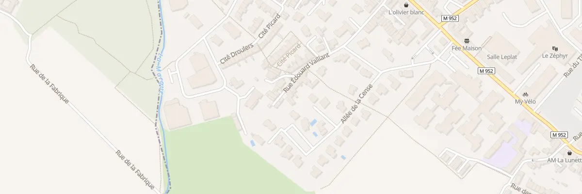 Plan du 59 Rue Edouard Vaillant à Hem