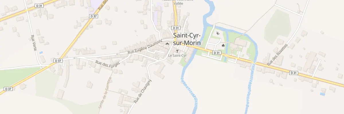 Plan du 5A Rue de Chavigny à Saint-Cyr-sur-Morin
