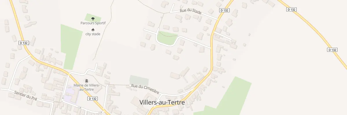 Plan du 339 Rue du Château à Villers-au-Tertre
