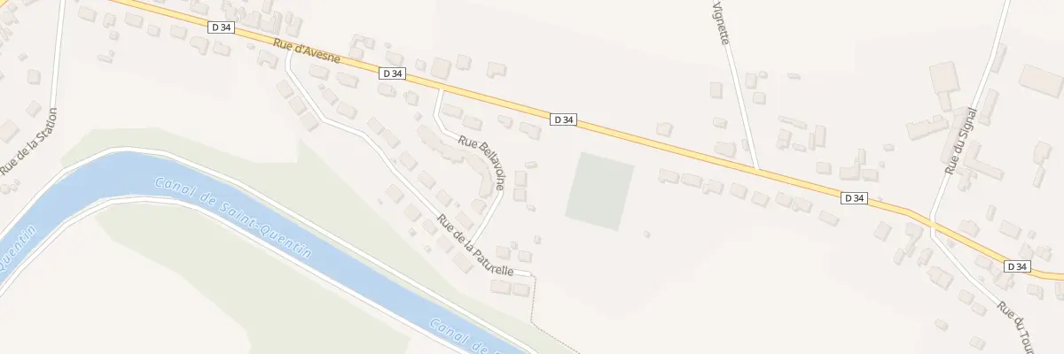 Plan du 3 Rue Bellavoine à Saint-Simon