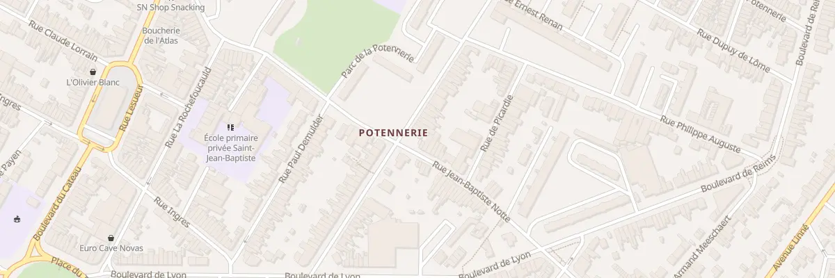 Plan du 255 Rue Montgolfier à Roubaix