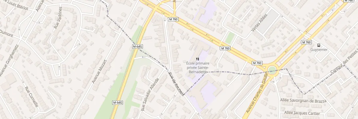 Plan du 113 Av Charles Fourier à Roubaix