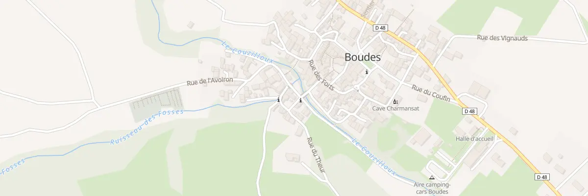 Plan du 9001 Rue du Theur à Boudes