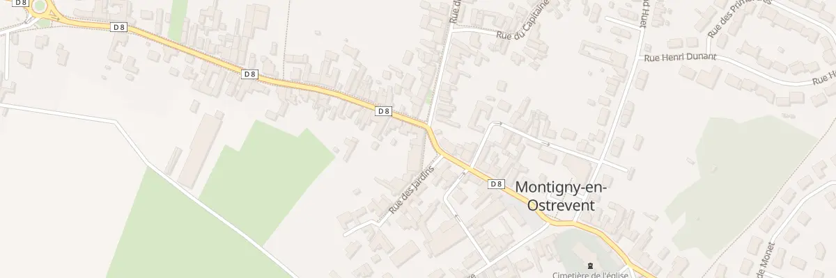 Plan du 4 Rue des Jardins à Montigny-en-Ostrevent