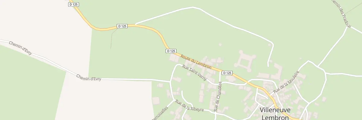 Plan du 9010 Rte de Lembron à Villeneuve