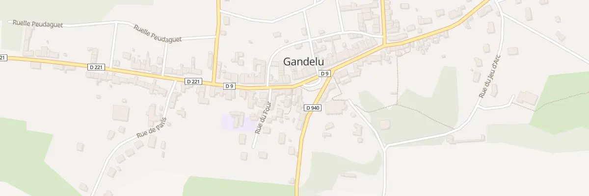 Plan du 15 Gr Grande Rue à Gandelu