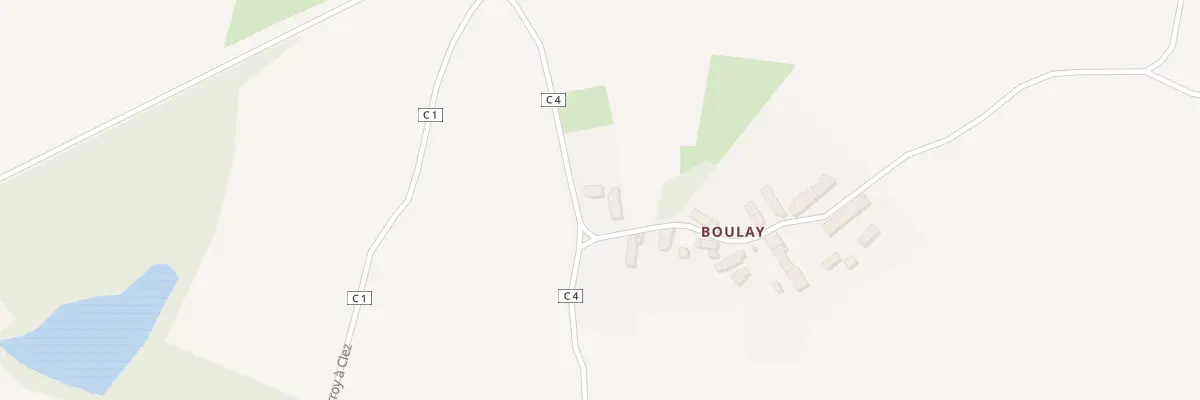 Plan du 1 Boulay à Perroy