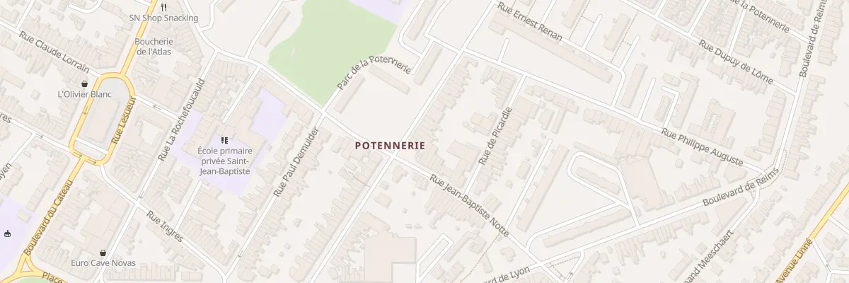 Plan du 251 Rue Montgolfier à Roubaix
