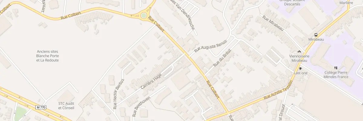 Plan du 322 Rue Colbert à Tourcoing