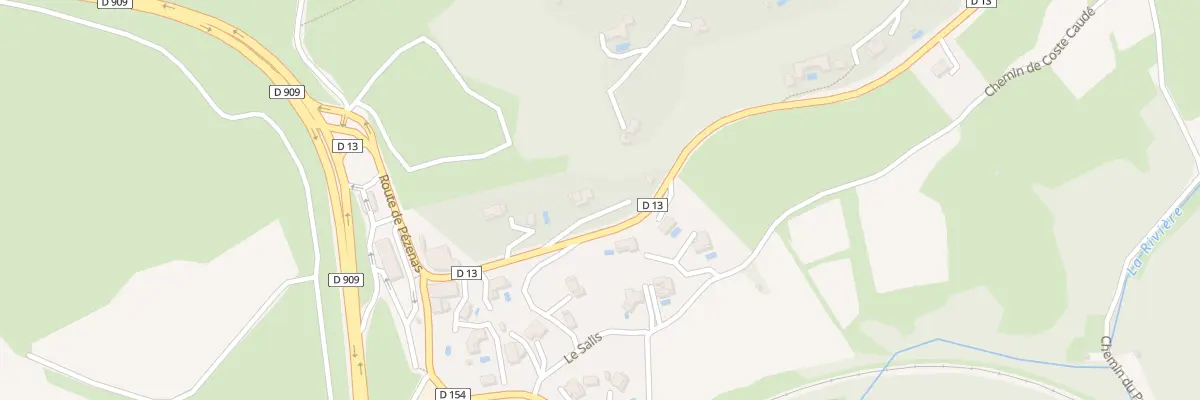 Plan du 269 Rte de Pezenas à Faugères