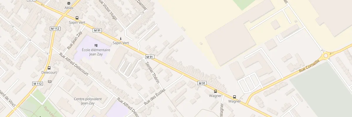 Plan du 480 Rue du Sapin Vert à Wattrelos