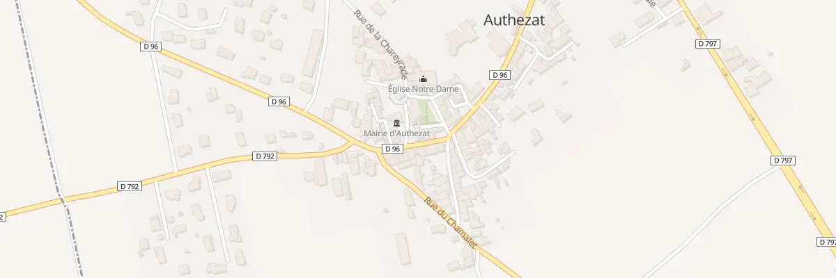 Plan du 5 Rue Guyot Dessaigne à Authezat